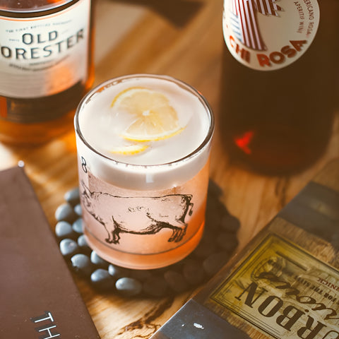 Whisky Rosa Sour 